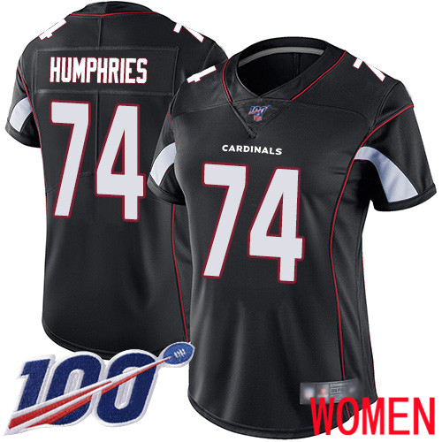Arizona Cardinals Limited Black Women D.J. Humphries Alternate Jersey NFL Football #74 100th Season Vapor Untouchable->arizona cardinals->NFL Jersey